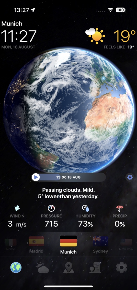 天气 Now app screenshot